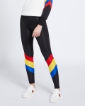 Savida Striped Hem Leggings