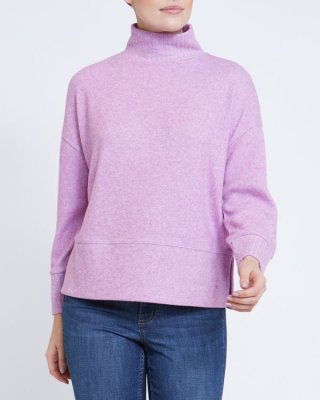 High Neck Soft Touch Sweatshirt