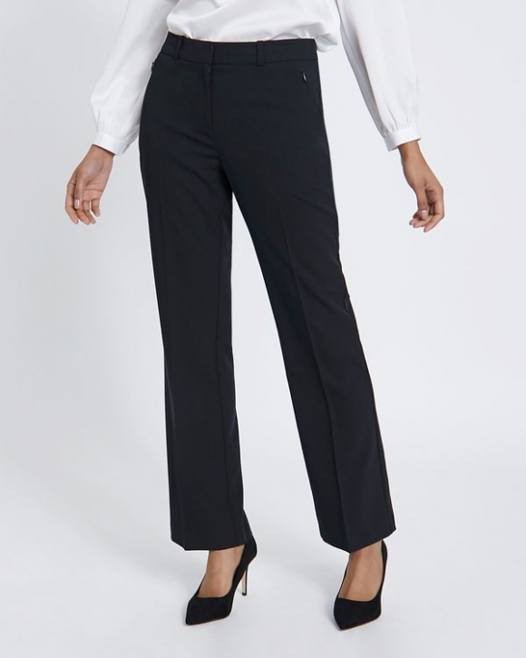 Zip Bootcut Trousers