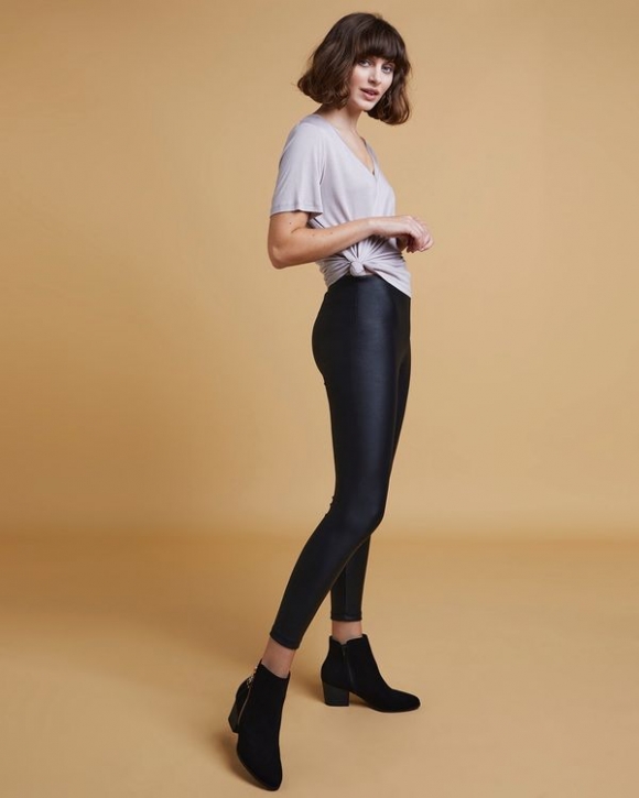 Gallery Faux Leather Leggings