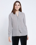 Paul Costelloe Living Studio Hampstead Tie Front Blouse