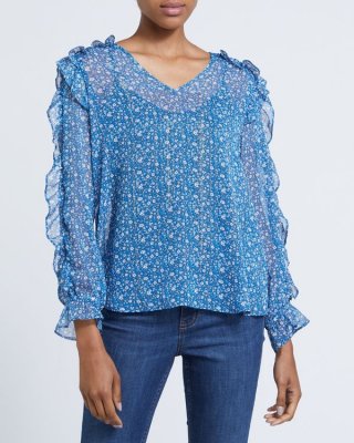 Lurex V-Neck Top