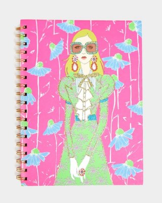 Savida B5 Glitter Print Notebook