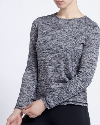 Long-Sleeved Texture Top