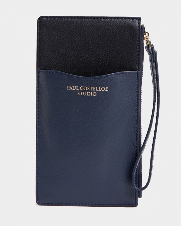 Paul Costelloe Living Studio Leather Phone Card Holder