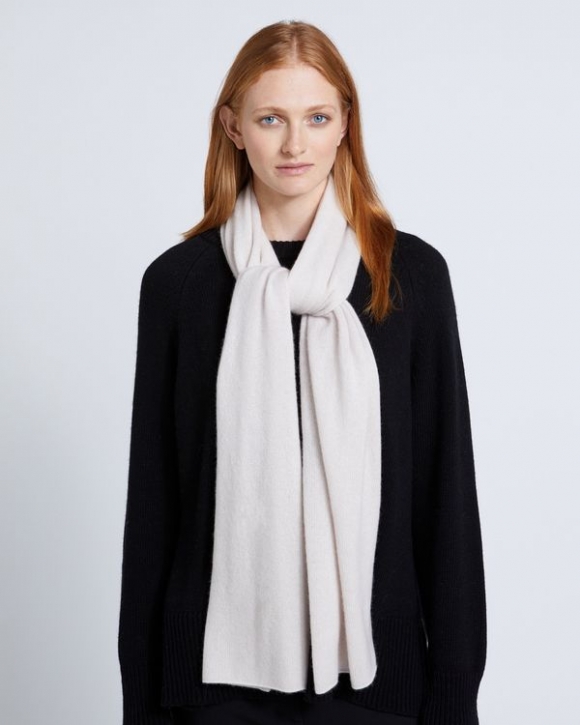 Carolyn Donnelly The Edit Stone Medium Cashmere Scarf