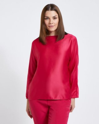 Paul Costelloe Living Studio Pink Batwing Top