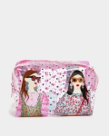 Savida Printed Girl Makeup Bag