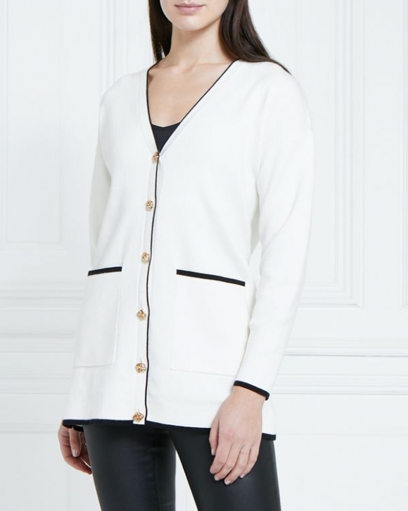 Gallery Amazon Contrast Trim Cardigan