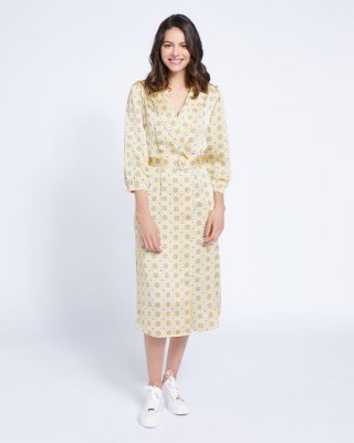 Paul Costelloe Living Studio Collar Revere Dress