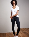 Mid Rise Stretch Skinny Jeans