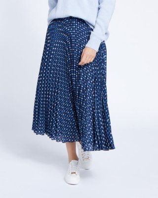 Paul Costelloe Living Studio Geo Print Skirt